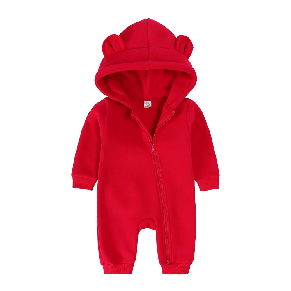 Macacão Moletom Infantil Peluciado Orelinha - Ama Mamma