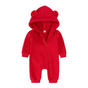 Macacão Moletom Infantil Peluciado Orelinha - Ama Mamma
