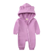 Macacão Moletom Infantil Peluciado Orelinha - Ama Mamma