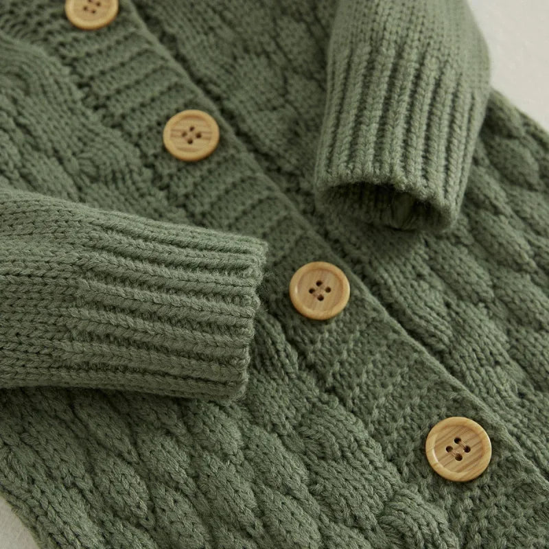 Macacão com Touca Luxuosa de Tricot Ama Mamma - Ama Mamma