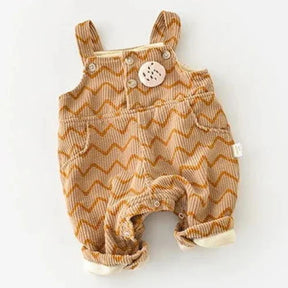 Macacão Aconchego de Veludo Estampado Ama Mamma - Ama Mamma