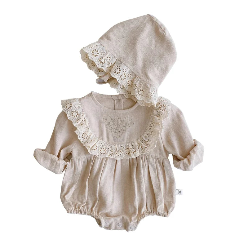 Macacão Romper Charmoso com Gorro Ama Mamma - Ama Mamma