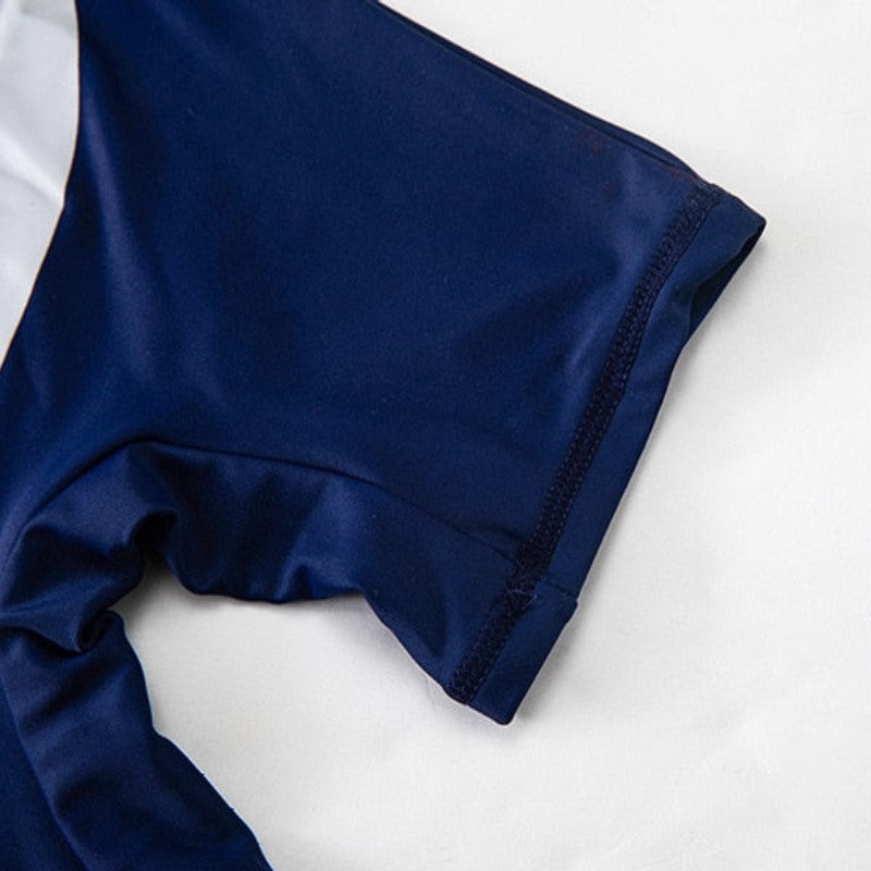 Macaquinho de Praia Infantil Manga Longa Tubarão - Ama Mamma