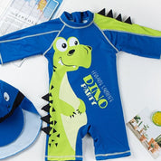 Macaquinho de Praia Infantil Manga Longa Dino - Ama Mamma