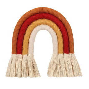 Decoração Boho Arco-Íris de Macramê Ama Mamma - Ama Mamma