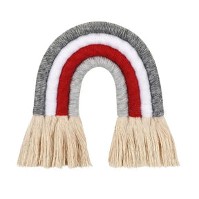 Decoração Boho Arco-Íris de Macramê Ama Mamma - Ama Mamma