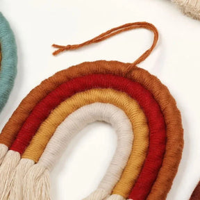 Decoração Boho Arco-Íris de Macramê Ama Mamma - Ama Mamma