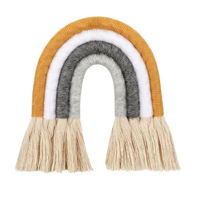 Decoração Boho Arco-Íris de Macramê Ama Mamma - Ama Mamma
