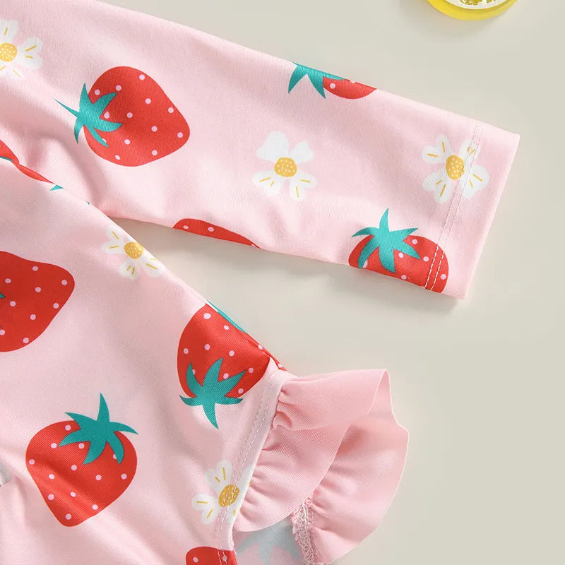 Maiô Bebê Infantil Moranguinho - Ama Mamma