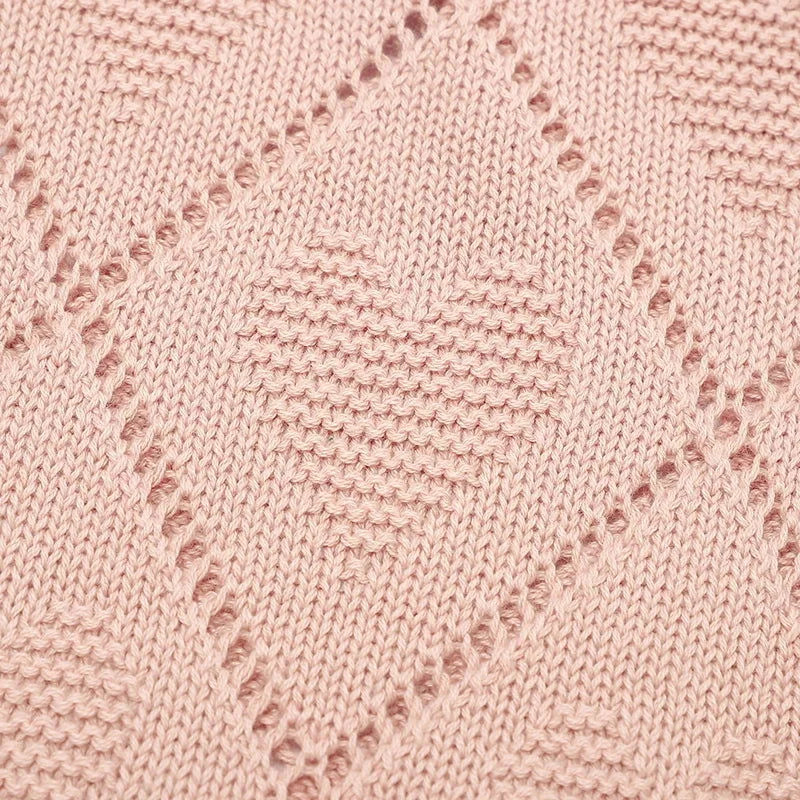 Cobertor Tricot Charmoso Heart Ama Mamma - Ama Mamma