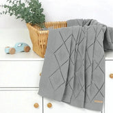 Cobertor Tricot Charmoso Heart Ama Mamma - Ama Mamma