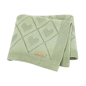Cobertor Tricot Charmoso Heart Ama Mamma - Ama Mamma