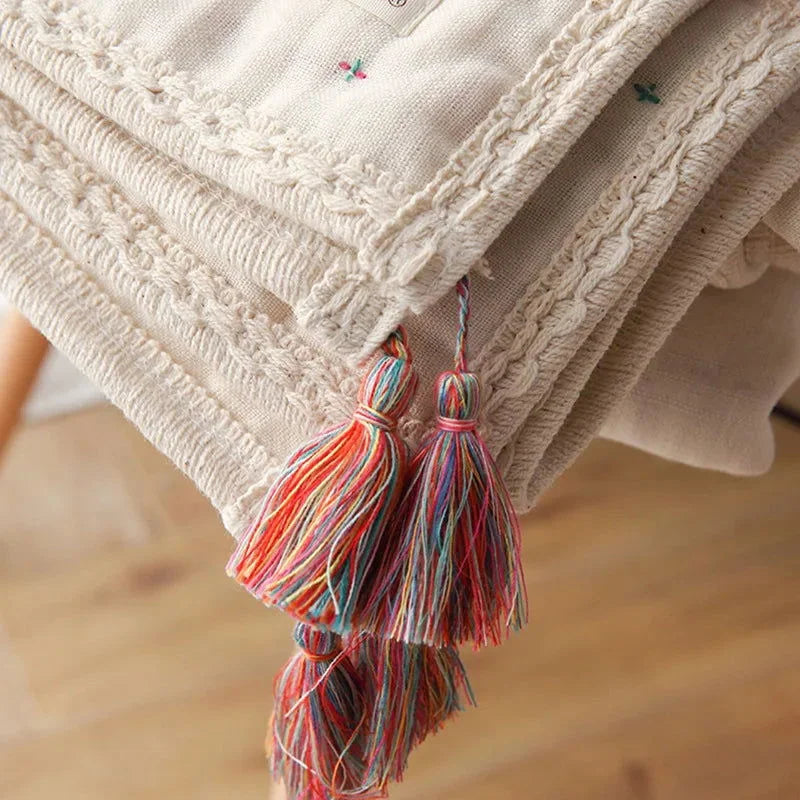 Manta 6 Camadas Jacquard Boêmia de Algodão Ama Mamma - Ama Mamma
