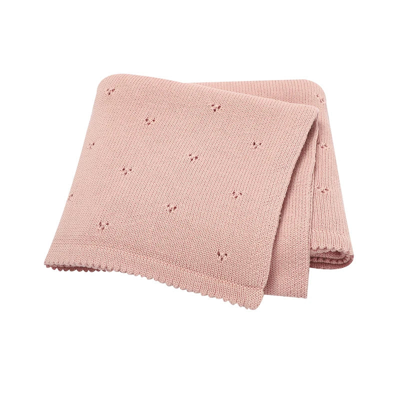 Manta Tricotada Sophie Cobertor do Bebê - Ama Mamma