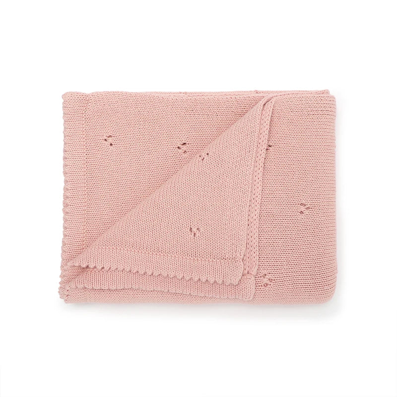 Manta Tricotada Sophie Cobertor do Bebê - Ama Mamma
