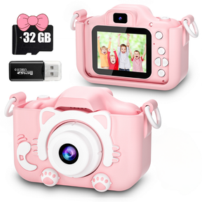 Mini Câmera Digital Infantil - O Mundo pela Lente dos Pequenos - Ama Mamma