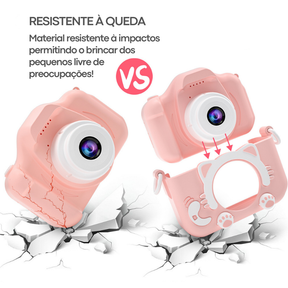 Mini Câmera Digital Infantil - O Mundo pela Lente dos Pequenos - Ama Mamma