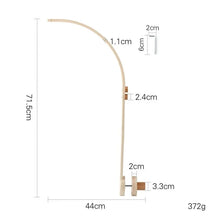 Mobile de Berço Estimulante com Chocalhos e Suporte de Madeira Ama Mamma - Ama Mamma