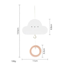 Mobile de Berço Estimulante com Chocalhos e Suporte de Madeira Ama Mamma - Ama Mamma