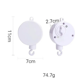 Mobile de Berço Estimulante com Chocalhos e Suporte de Madeira Ama Mamma - Ama Mamma