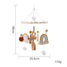 Mobile de Berço Estimulante com Chocalhos e Suporte de Madeira Ama Mamma - Ama Mamma