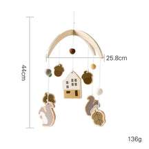 Mobile de Berço Estimulante com Chocalhos e Suporte de Madeira Ama Mamma - Ama Mamma