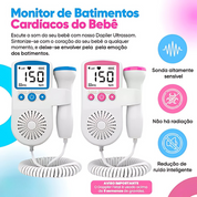 Monitor Doppler Fetal Portátil Para Gestante - Ama Mamma