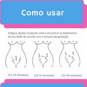Monitor Doppler Fetal Portátil Para Gestante - Ama Mamma