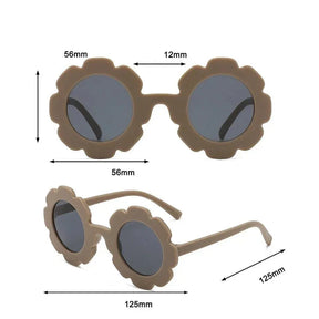 Óculos de Sol Infantil com Proteção UV400 e Estilo Floral Ama Mamma - Ama Mamma