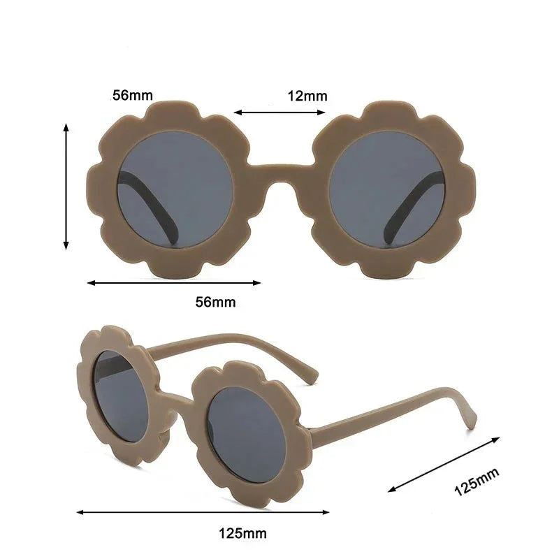Óculos de Sol Infantil com Proteção UV400 e Estilo Floral Ama Mamma - Ama Mamma