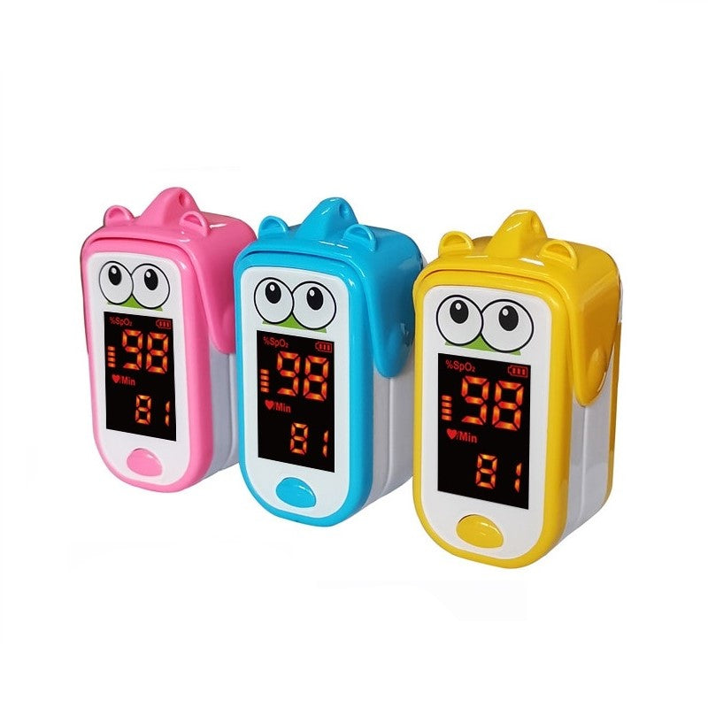 Oxímetro de Dedo Divertido Infantil com LED - Ama Mamma