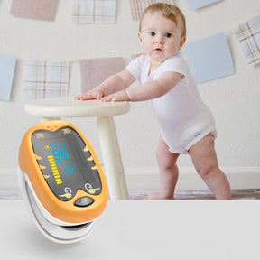 Oxímetro de Dedo Infantil LED Recarregável - Ama Mamma