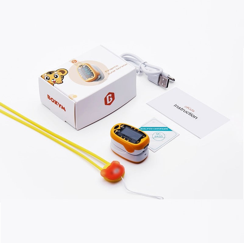 Oxímetro de Dedo Infantil LED Recarregável - Ama Mamma