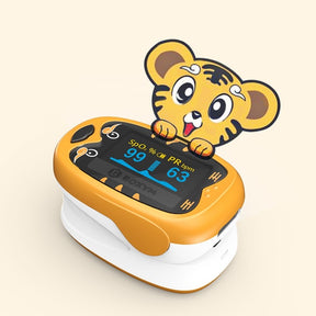 Oxímetro de Dedo Infantil LED Recarregável - Ama Mamma