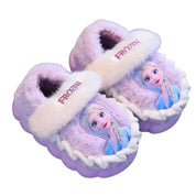 Pantufa Infantil Frozen Elsa Antiderrapante Menina