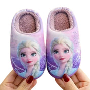 Pantufa Infantil Frozen Elsa Antiderrapante Menina