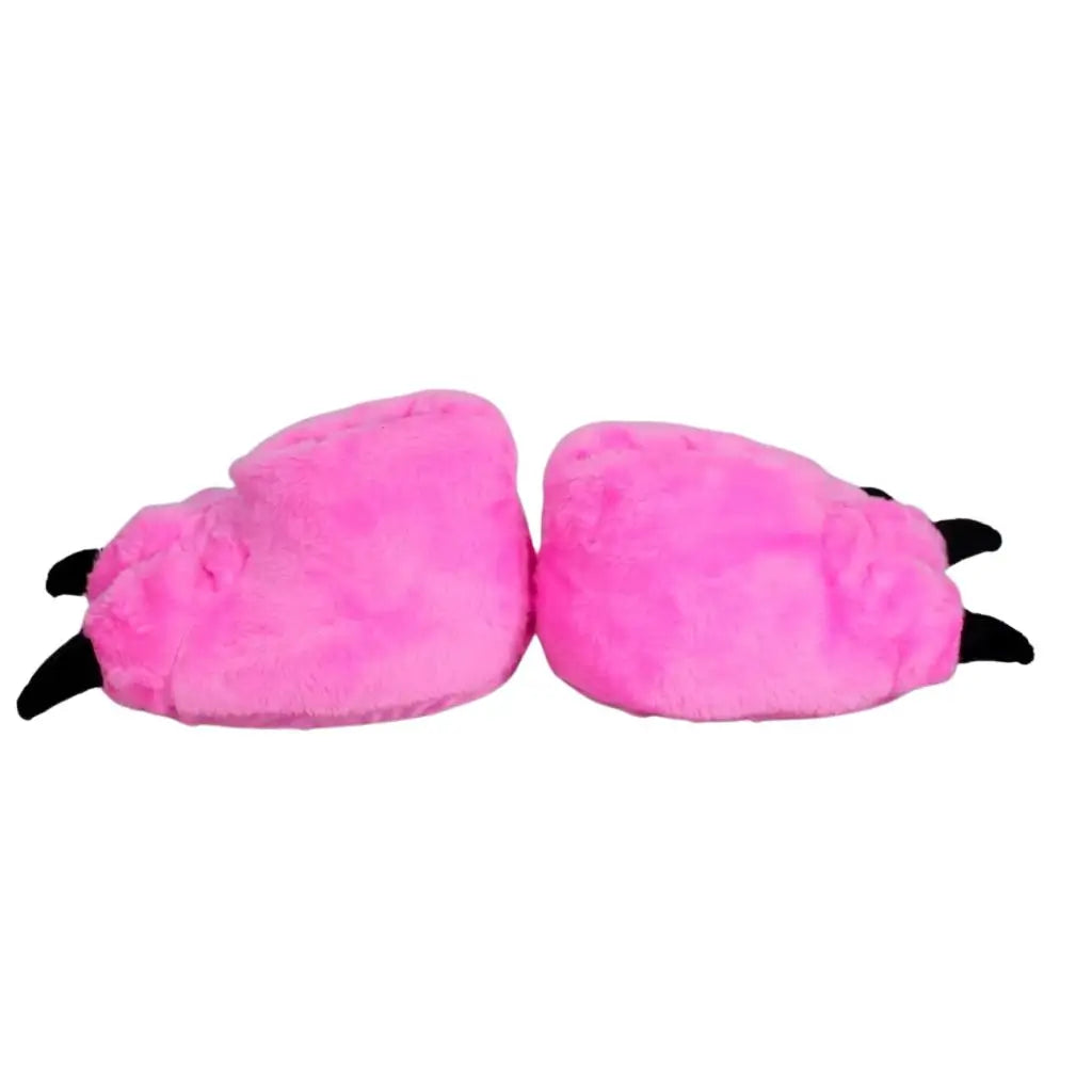 Pantufa Infantil Garra de Monstro Rosa