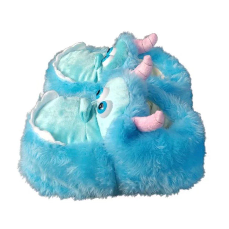 Pantufa Infantil Monstros SA Sullivan Peluciada