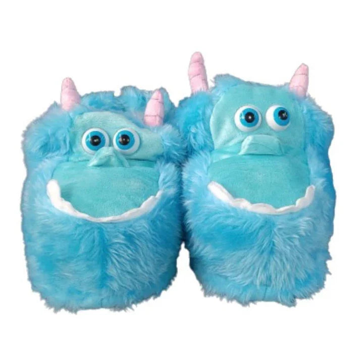 Pantufa Infantil Monstros SA Sullivan Peluciada