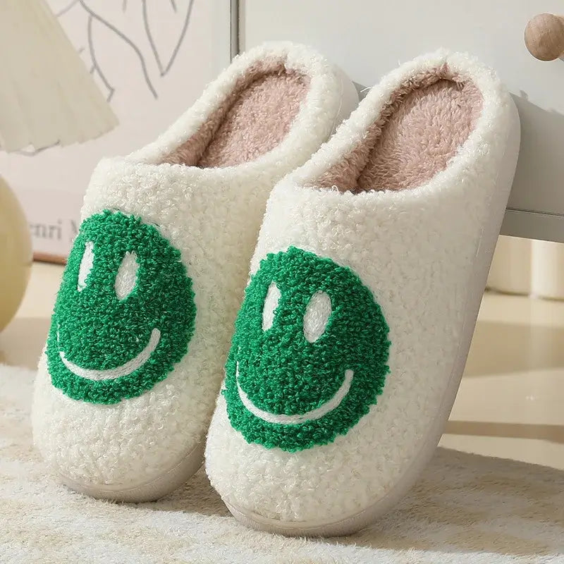 Pantufa Infantil Smile Colorida Antiderrapante