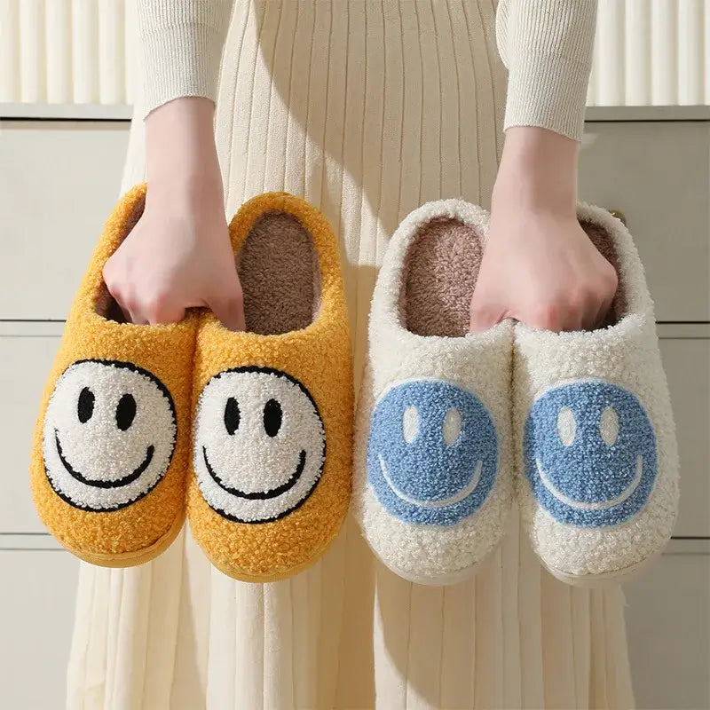 Pantufa Infantil Smile Colorida Antiderrapante