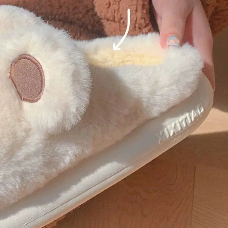 Pantufa Infantil Ursinhos Carinhosos Antiderrapante