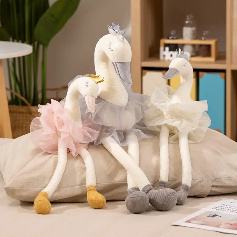 Pelúcia Cisne Encantado com Saia para Bebês Ama Mamma - Ama Mamma