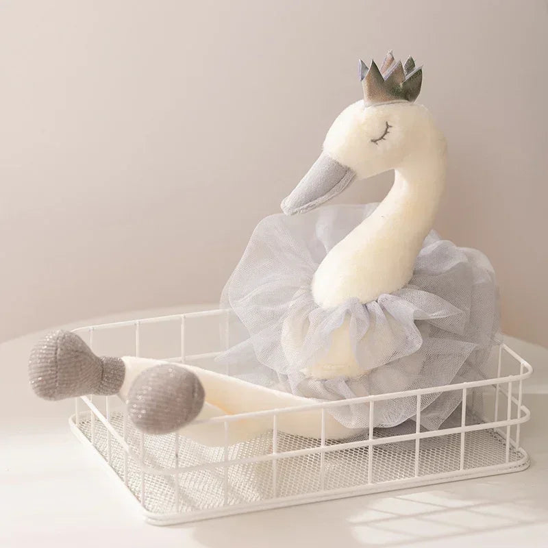Pelúcia Cisne Encantado com Saia para Bebês Ama Mamma - Ama Mamma
