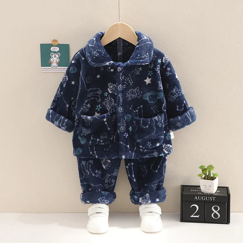 Pijama Infantil Plush Encantado - Ama Mamma