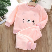 Pijama Plush Infantil Unissex Bichinhos
