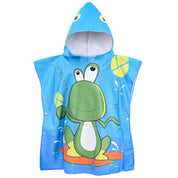 Poncho Infantil Atoalhado Praia com Capuz Menino - Ama Mamma