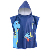 Poncho Infantil Atoalhado Praia com Capuz Menino - Ama Mamma