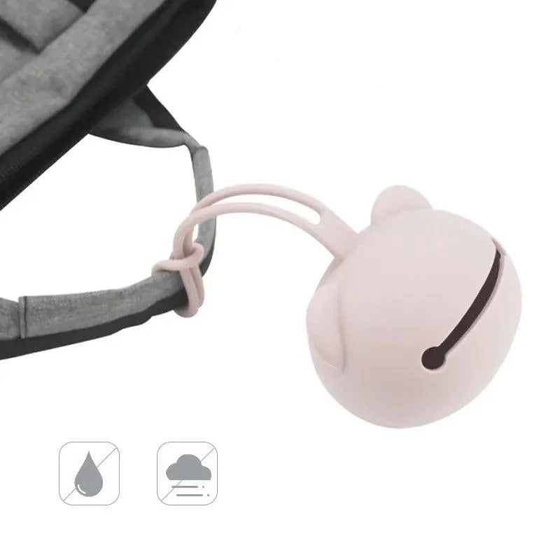 Porta Chupeta Compacto de Silicone com Design Elegante Ama Mamma - Ama Mamma