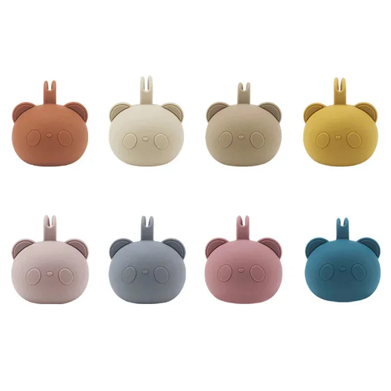 Porta Chupeta Compacto de Silicone com Design Elegante Ama Mamma - Ama Mamma